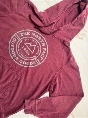 The North Face Outdoor Goods Head in the Clouds Hooded Sweatshirt Sz L Hike